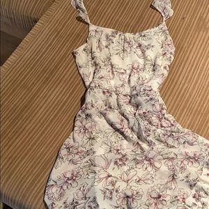 Light floral summer dress